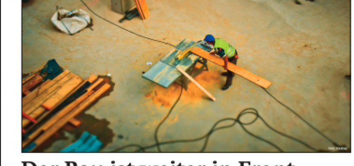 Beitragsbild zu News aus dem Börse Express PDF vom 26.03.2025 - Der Bau ist weiter in Front