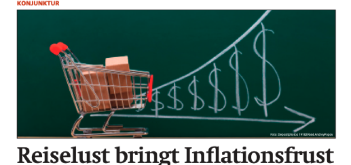 Beitragsbild zu News aus dem Börse Express PDF vom 19.05.2025: Reiselust bringt Inflationsfrust
