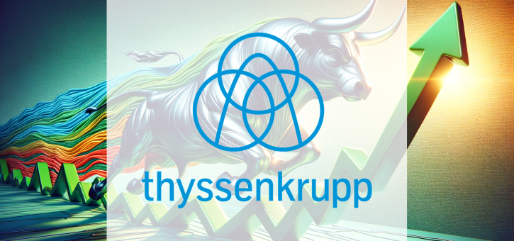 Beitragsbild zu Thyssenkrupp Aktie: Charmanter Kursgewinn!