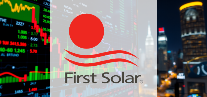 Beitragsbild zu First Solar Aktie: Solarbranche unter Schock